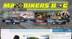 Desktop Screenshot of mazobikers.com.br